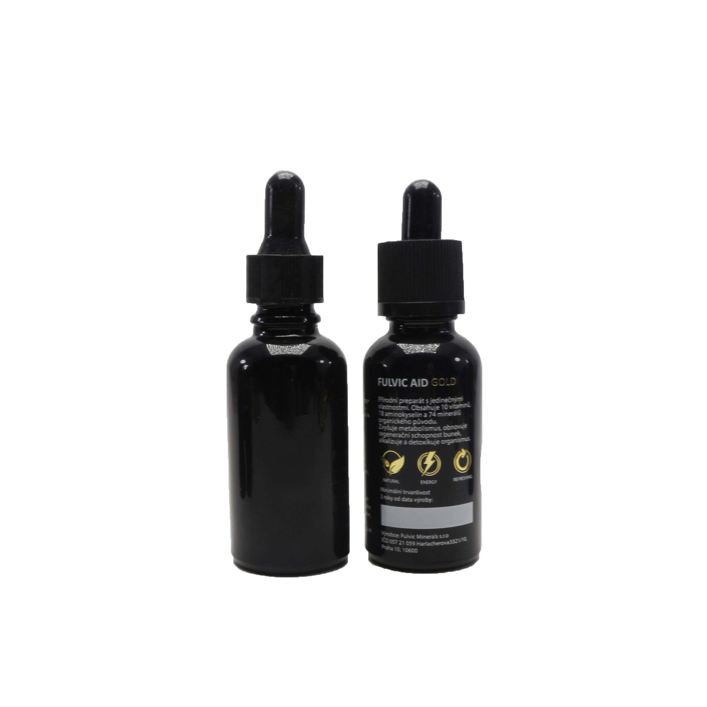 5ml 10ml 15ml 20ml 30ml 50ml 100ml black glass dropper bottle for essential oil bottle GB-236N