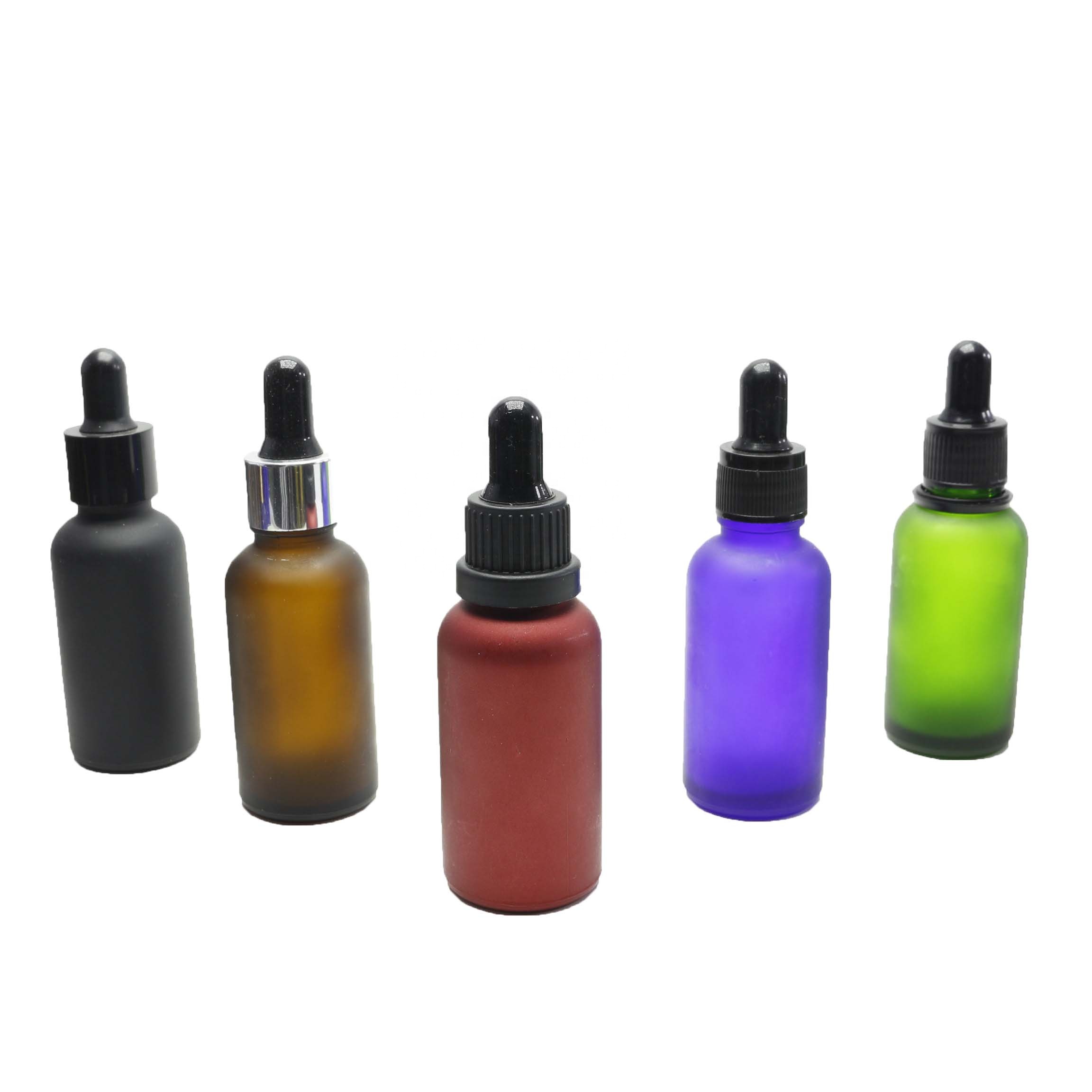 5ml 10ml 15ml 20ml 30ml 50ml 100ml black glass dropper bottle for essential oil bottle GB-236N