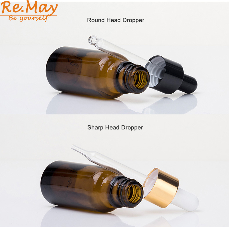 5ml 10ml 15ml 20ml 30ml 50ml 100ml cbd oil dropper bottle glass hemp oil bottle with different OEM crafts