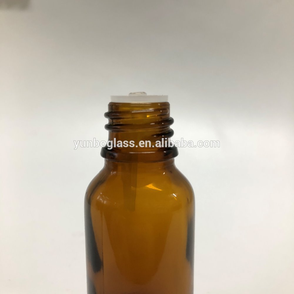 5ml 10ml 15ml 20ml 30ml 50ml 100ml child proof dropper plastic aluminium cap amber essential oil glass bottle