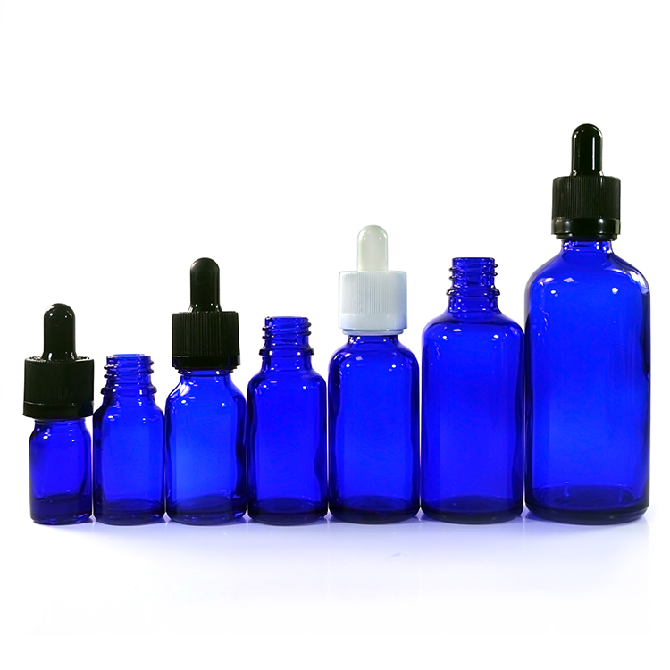 5ml 10ml 15ml 20ml 30ml 50ml 100ml clear amber blue green glass dropper bottle with tamper childproof cap