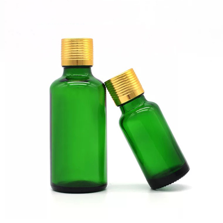 5ml 10ml 15ml 20ml 30ml 50ml 100ml clear green glass essential oil dropper bottle