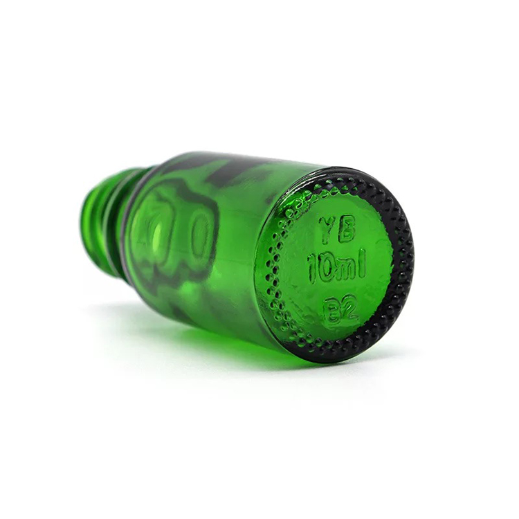 5ml 10ml 15ml 20ml 30ml 50ml 100ml clear green glass essential oil dropper bottle