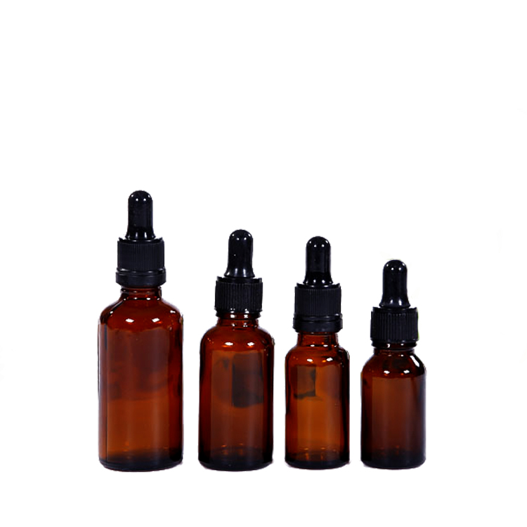 5ml 10ml 15ml 20ml 30ml 50ml 100ml essential oil bottle matte black glass with dropper bottles