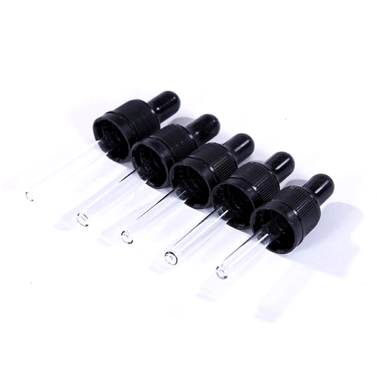 5ml 10ml 15ml 20ml 30ml 50ml 100ml essential oil bottle matte black glass with dropper bottles