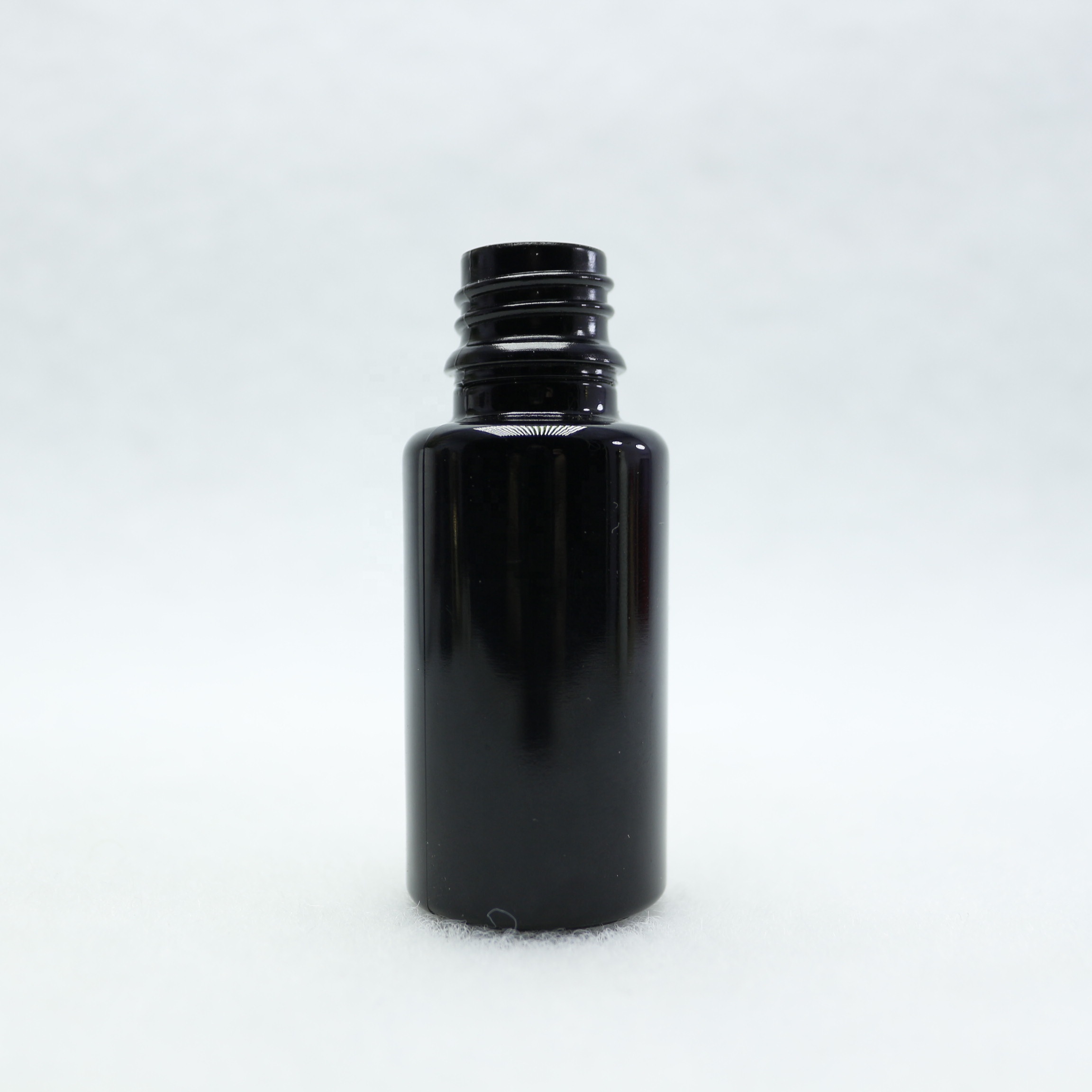 5ml 10ml 15ml 20ml 30ml 50ml 100ml frosted black glass dropper bottle cosmetic packaging DG217E