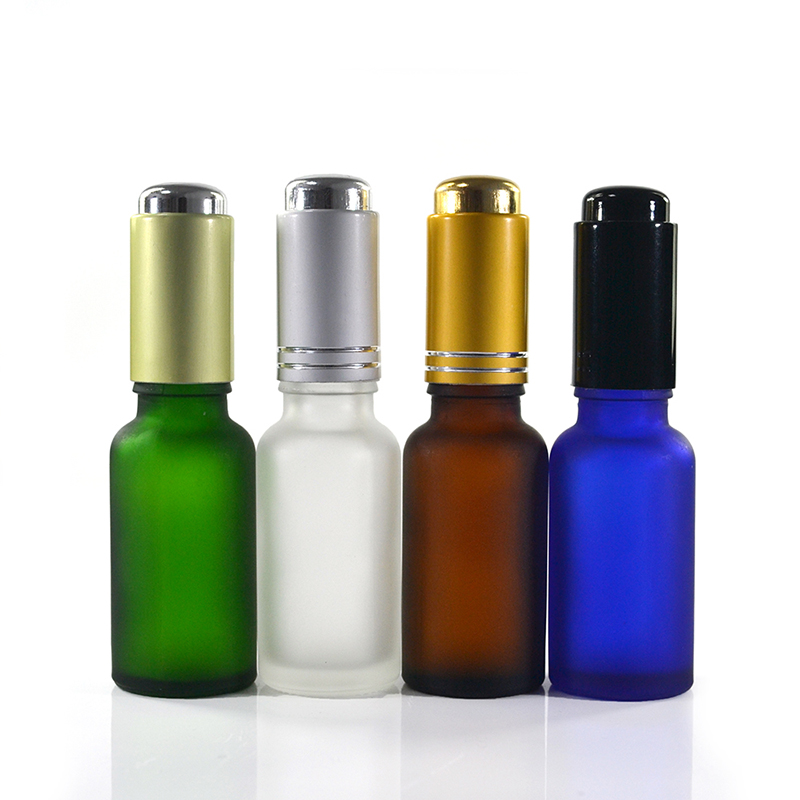 5ml 10ml 15ml 20ml 30ml 50ml 100ml frosted clear glass essential oil bottle with pipette