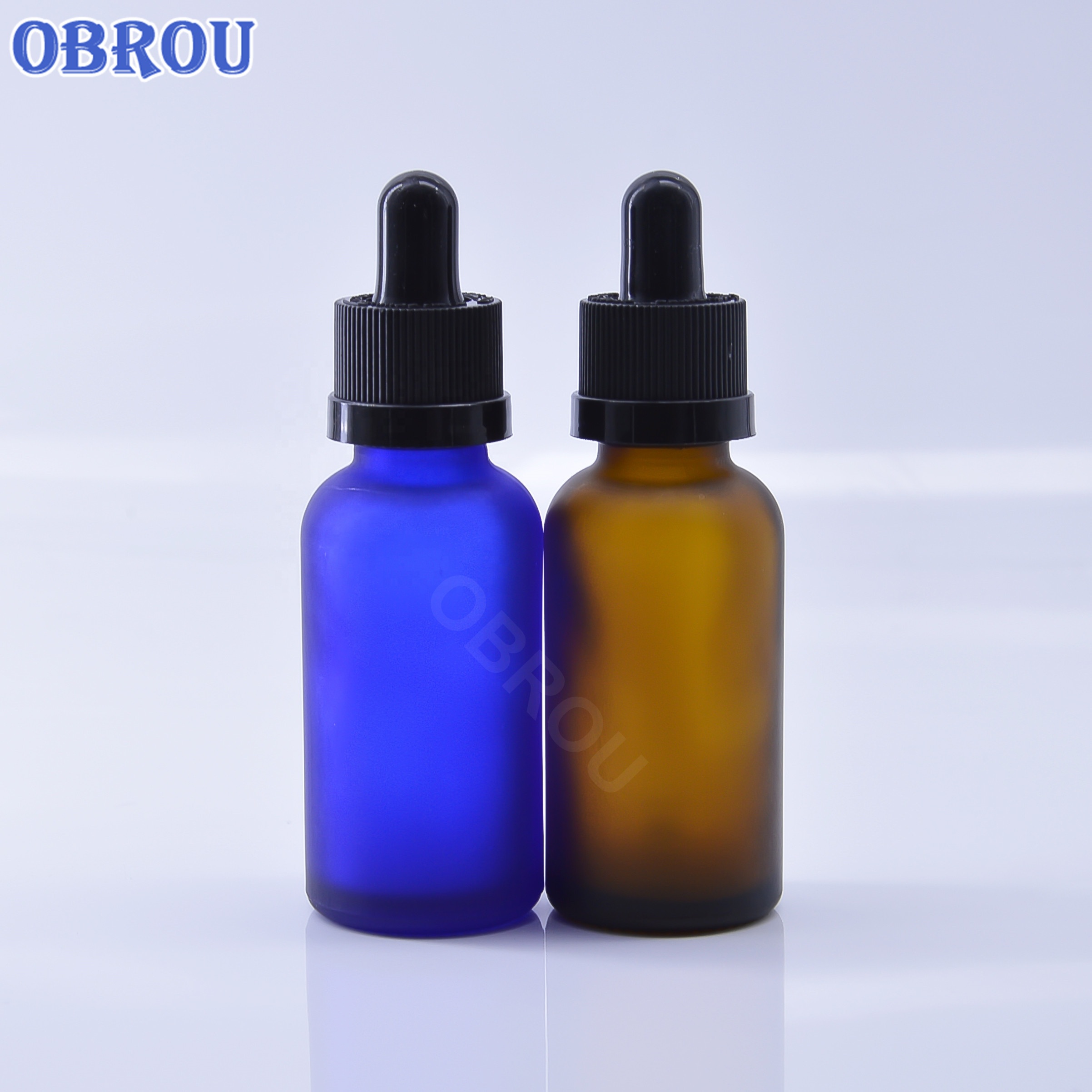 5ml 10ml 15ml 20ml 30ml 50ml 100ml frosted green blue amber clear essential oil glass dropper bottle for tincture