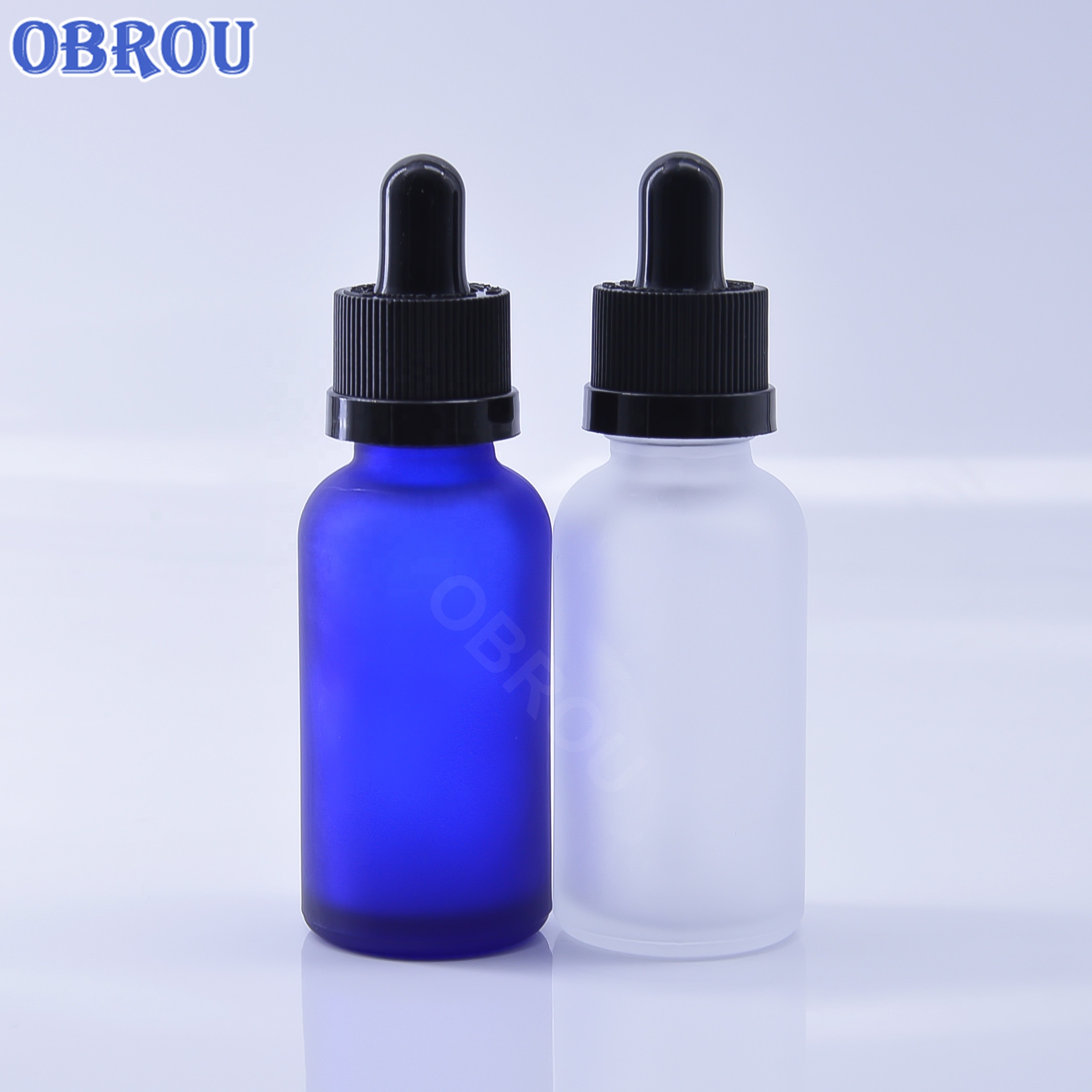 5ml 10ml 15ml 20ml 30ml 50ml 100ml frosted green blue amber clear essential oil glass dropper bottle for tincture