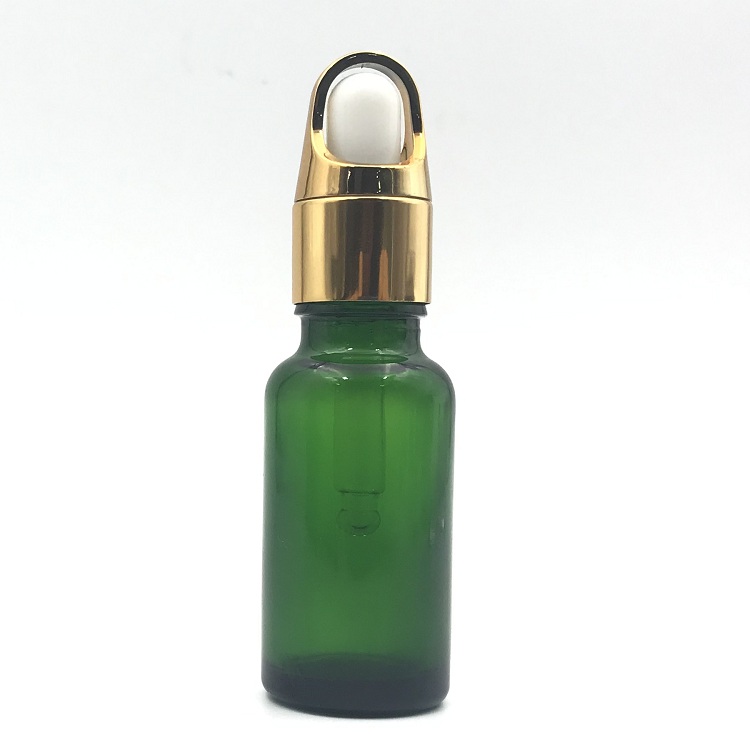 5ml 10ml 15ml 20ml 30ml 50ml 100ml green glass essential oil perfume dropper bottles