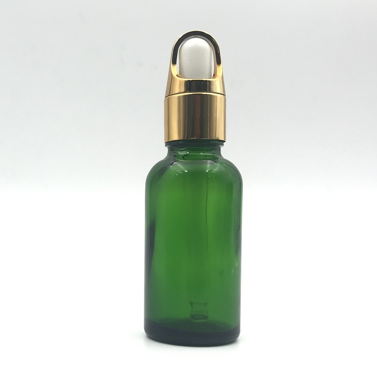 5ml 10ml 15ml 20ml 30ml 50ml 100ml green glass essential oil perfume dropper bottles