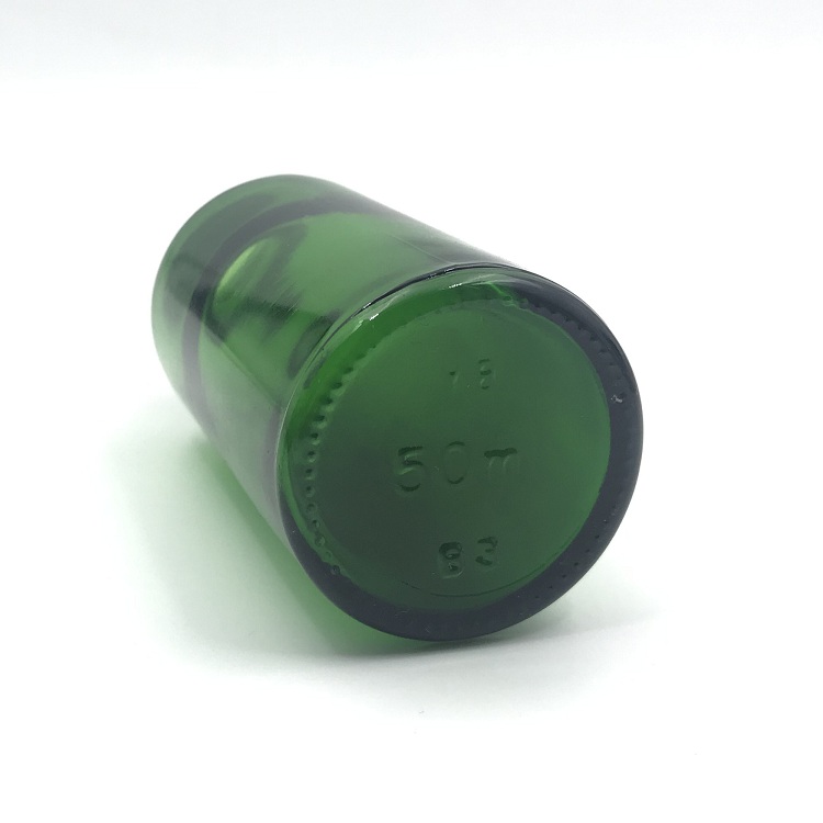 5ml 10ml 15ml 20ml 30ml 50ml 100ml green glass essential oil screw top dropper bottle