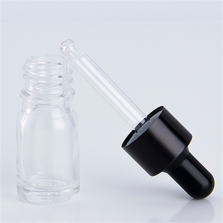 5ml 10ml 15ml 20ml 30ml 50ml 100ml oz clear frosted glass dropper bottles