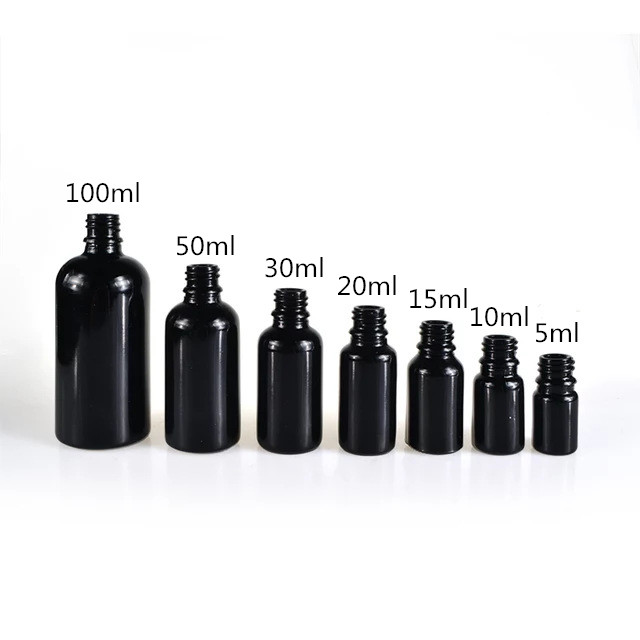 5ml 10ml 15ml 20ml 30ml 50ml 100ml transparent glass essential oil dropper bottle