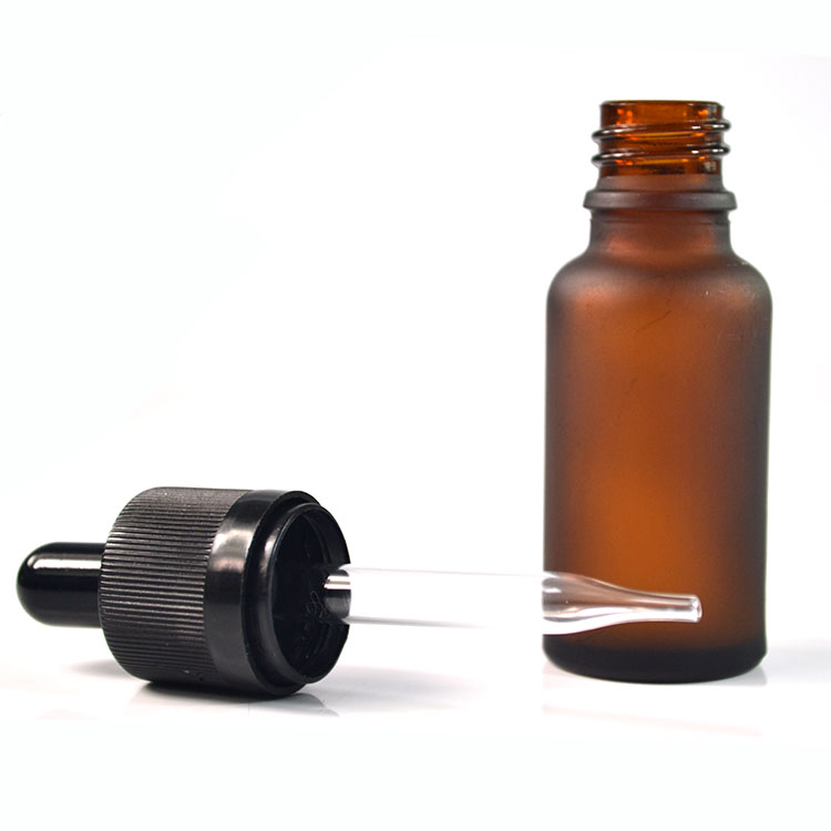 5ml 10ml 15ml 20ml 30ml 50ml 100ml vape essential oil e liquid frosted clear amber blue green glass dropper bottle