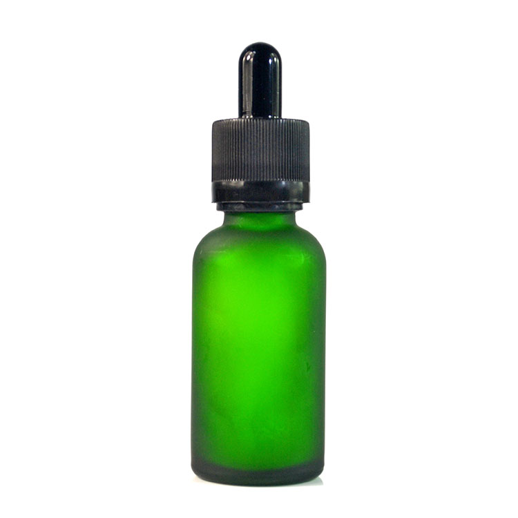 5ml 10ml 15ml 20ml 30ml 50ml 100ml vape essential oil e liquid frosted clear amber blue green glass dropper bottle