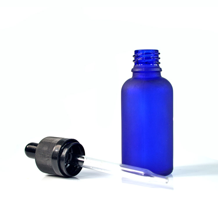 5ml 10ml 15ml 20ml 30ml 50ml 100ml vape essential oil e liquid frosted clear amber blue green glass dropper bottle