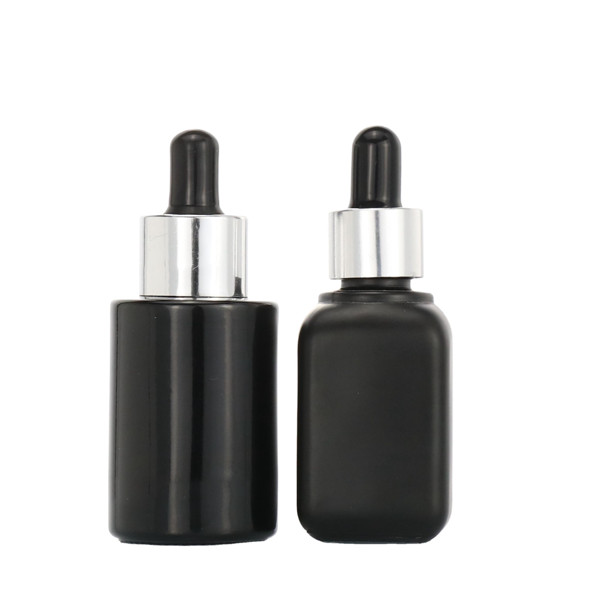 5ml 10ml 15ml 20ml 30ml 50ml 100ml vape oil e liquid frosted black white glass dropper bottle with tamper&child proof cap
