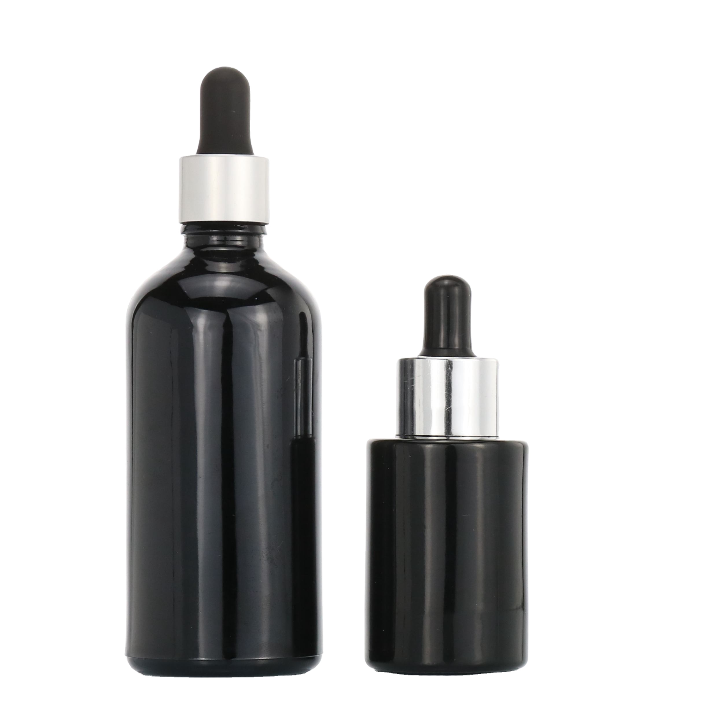 5ml 10ml 15ml 20ml 30ml 50ml 100ml vape oil e liquid frosted black white glass dropper bottle with tamper&child proof cap