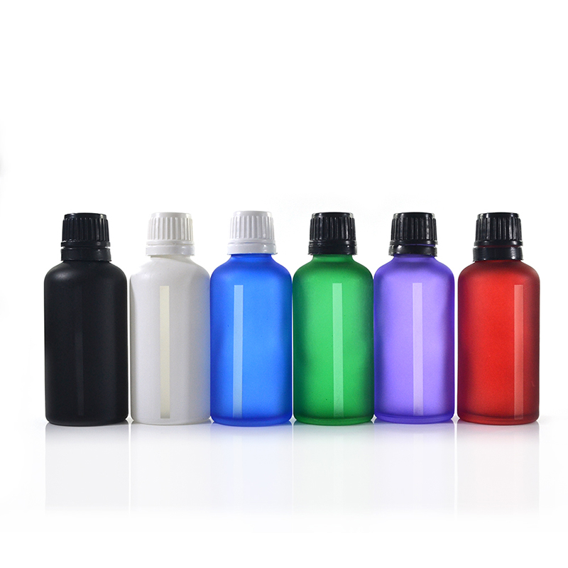 5ml 10ml 15ml 20ml 30ml 50ml 60ml 100ml 120ml clear frosted glass oil dropper bottle with Bamboo wooden lid