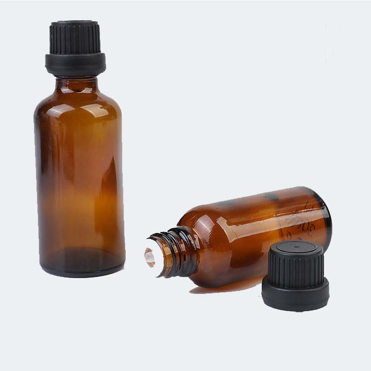 5ml/10ml/15ml/20ml/30ml/50ml/60ml/100ml/120ml euro empty boston glass amber essential oil bottle