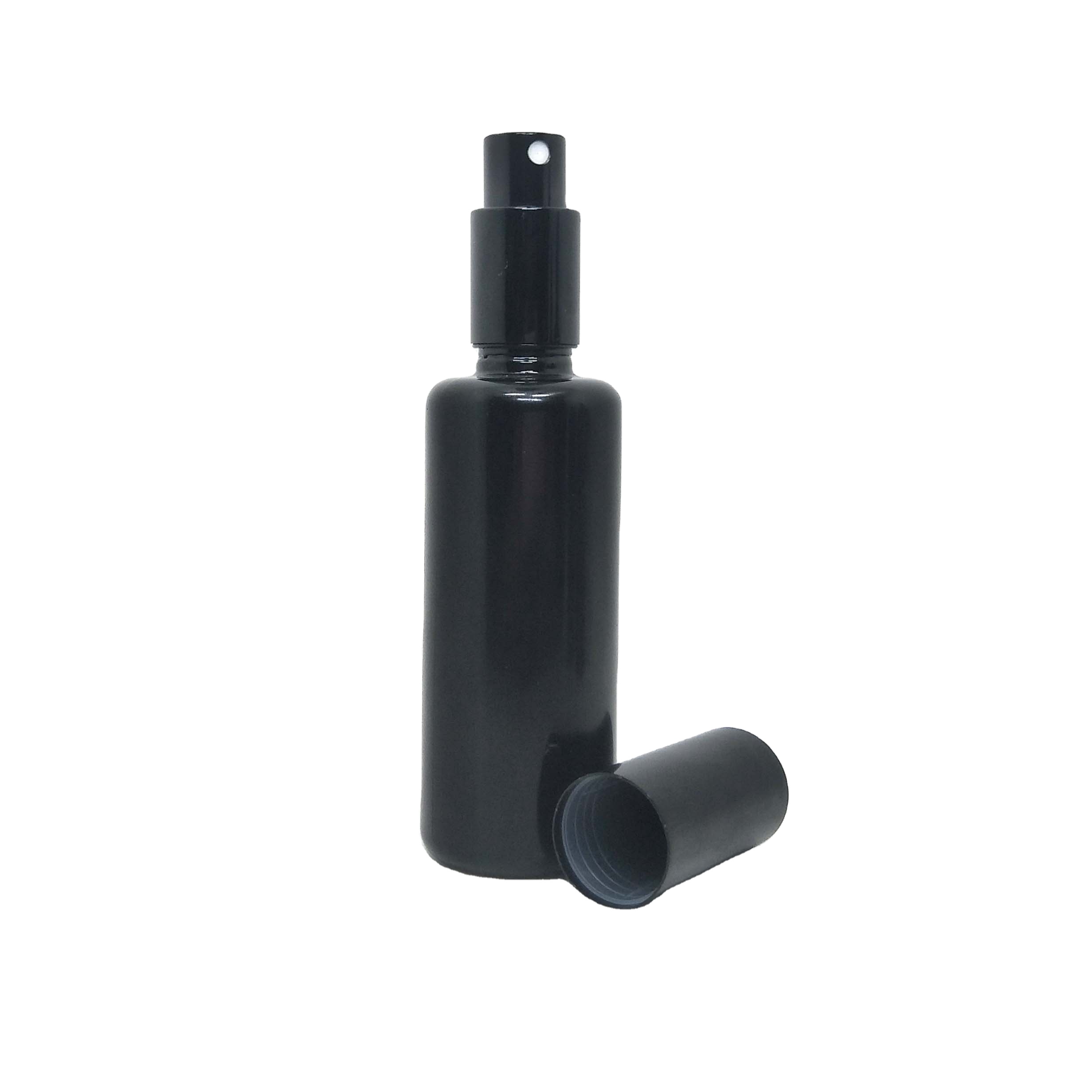 5ml 10ml 15ml 20ml 30ml 50ml 60ml 100ml 200ml essential oil black glass dark violet spray bottles