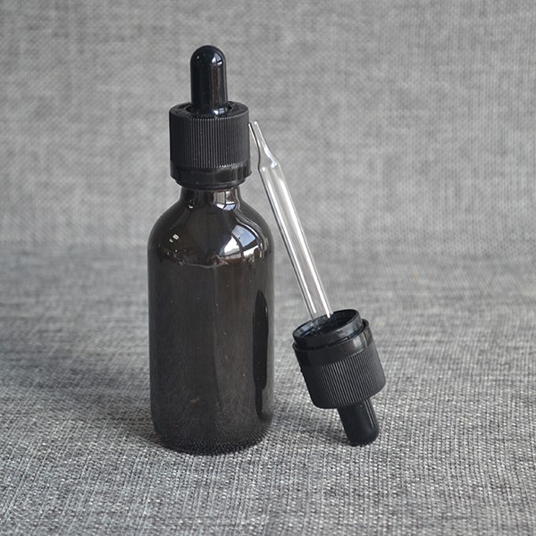 5ml 10ml 15ml 20ml 30ml 50ml 60ml 100ml black tint glass dropper bottles for Essential Oil, Serum Tincture, CBD