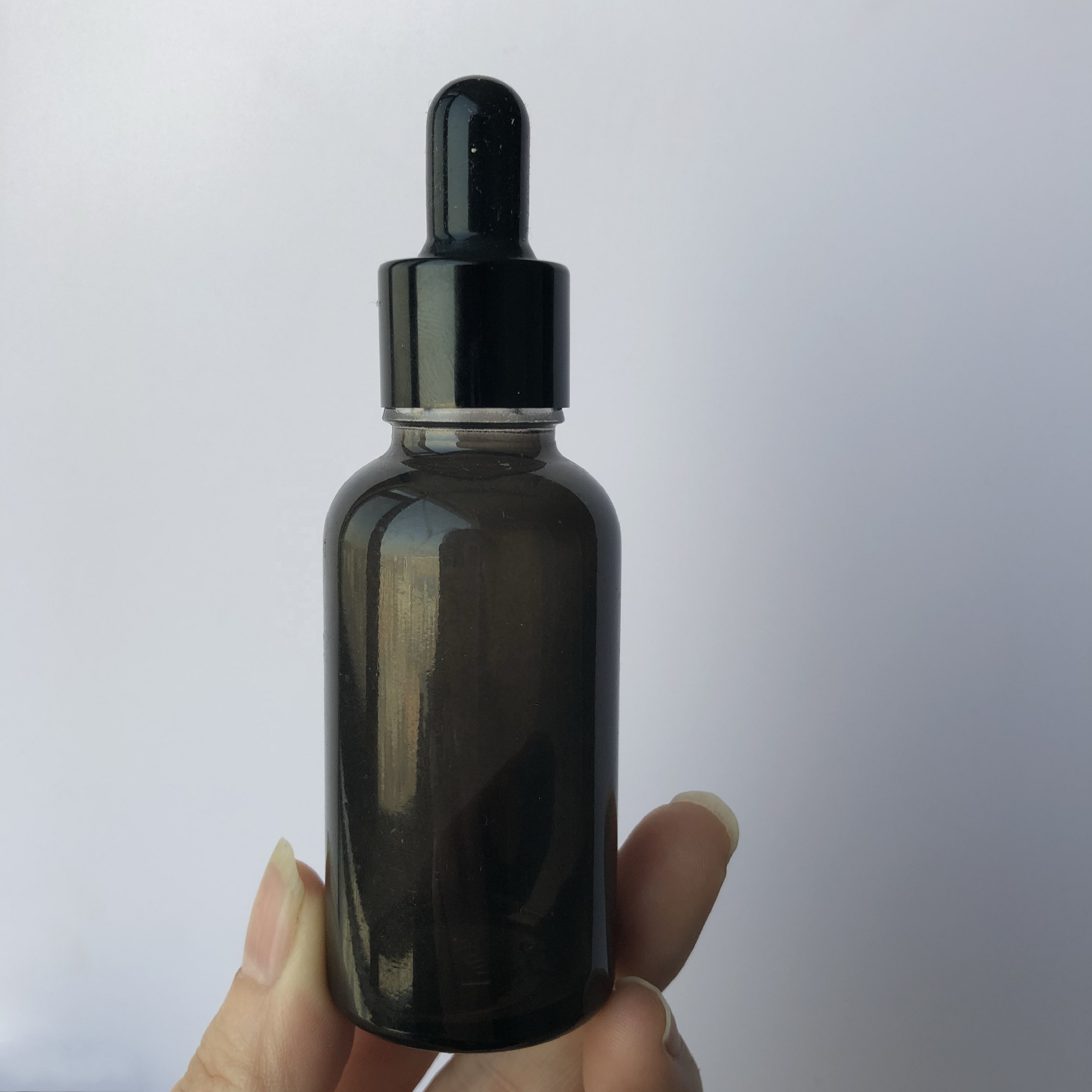 5ml 10ml 15ml 20ml 30ml 50ml 60ml 100ml black tint glass dropper bottles for Essential Oil, Serum Tincture, CBD