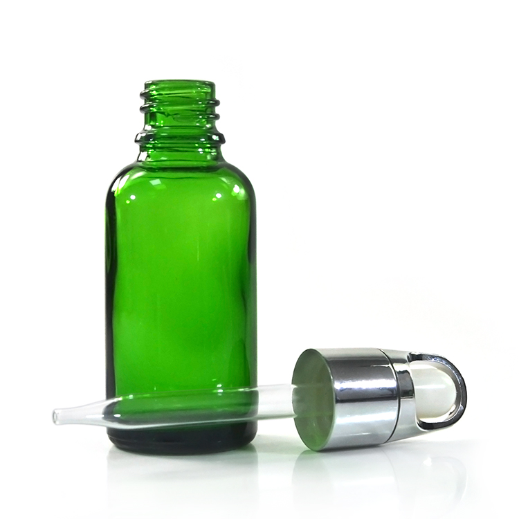 5ml 10ml 15ml 20ml 30ml 50ml 60ml 100ml empty clear amber blue green glass essential oil dropper bottle with flower basket cap