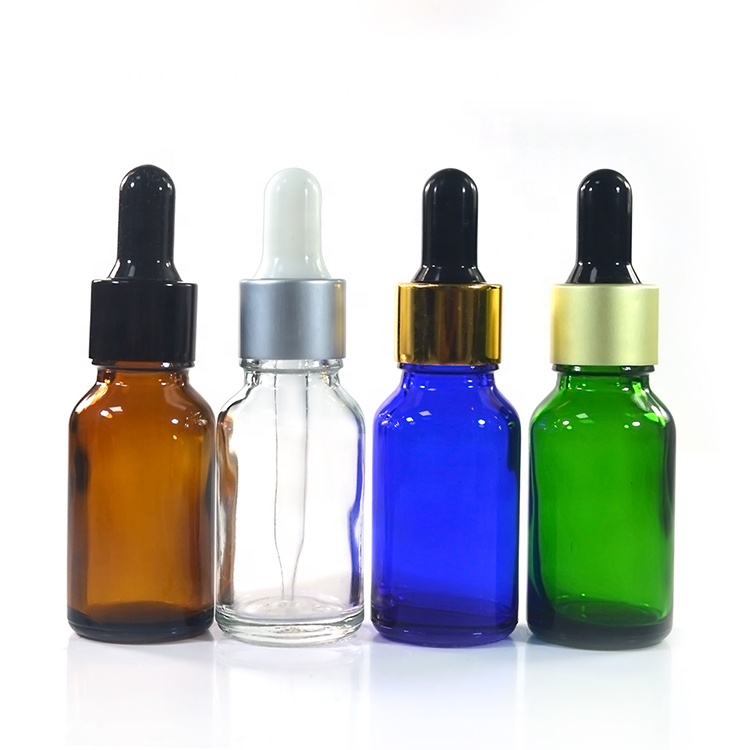 5ml 10ml 15ml 20ml 30ml 50ml 60ml 100ml glass dropper bottle for cosmetic serum CBD tincture oil