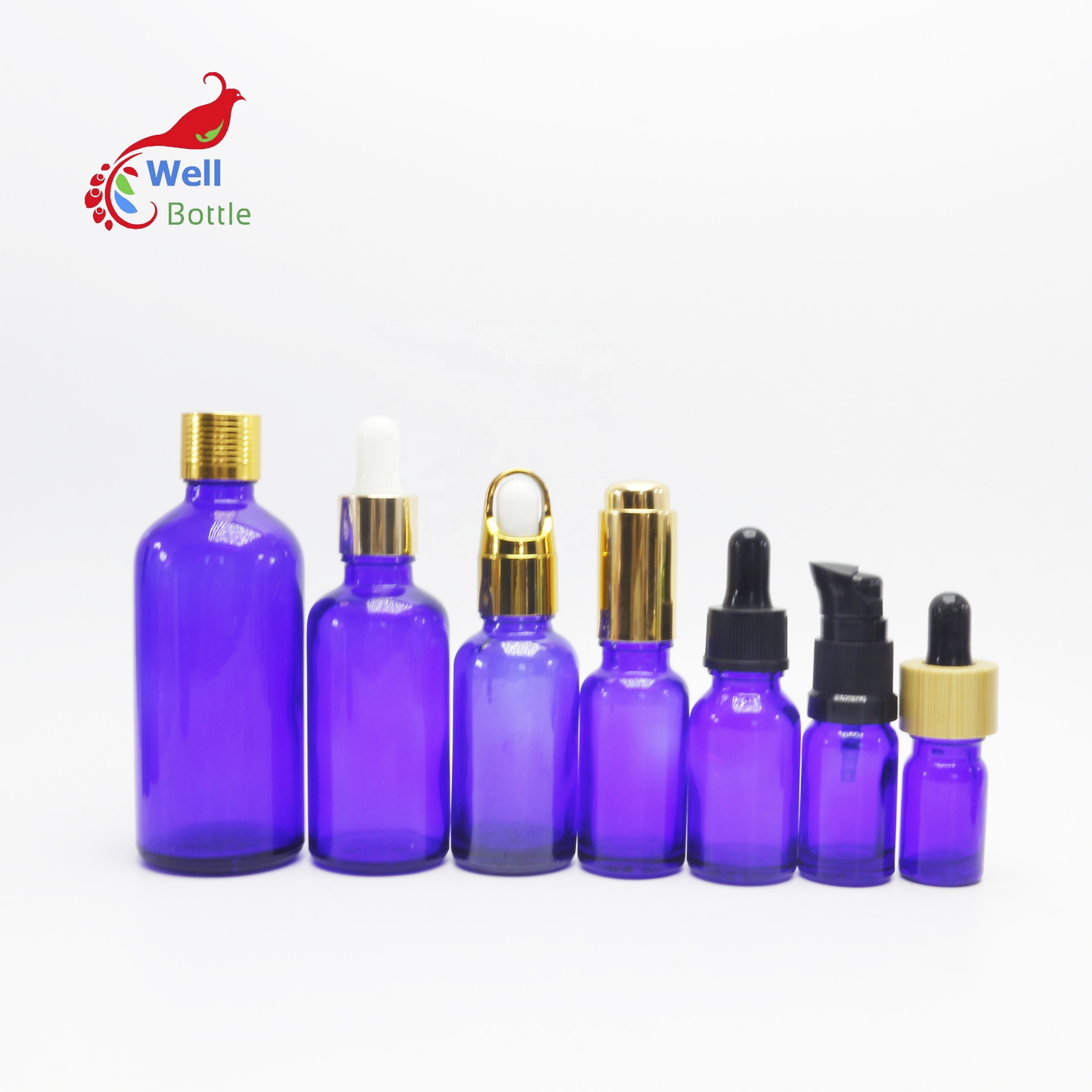 5ml 10ml 15ml 20ml 30ml 50ml 60ml 100ml perfume essential oil serum glass dropper bottle cosmetic GB-125B