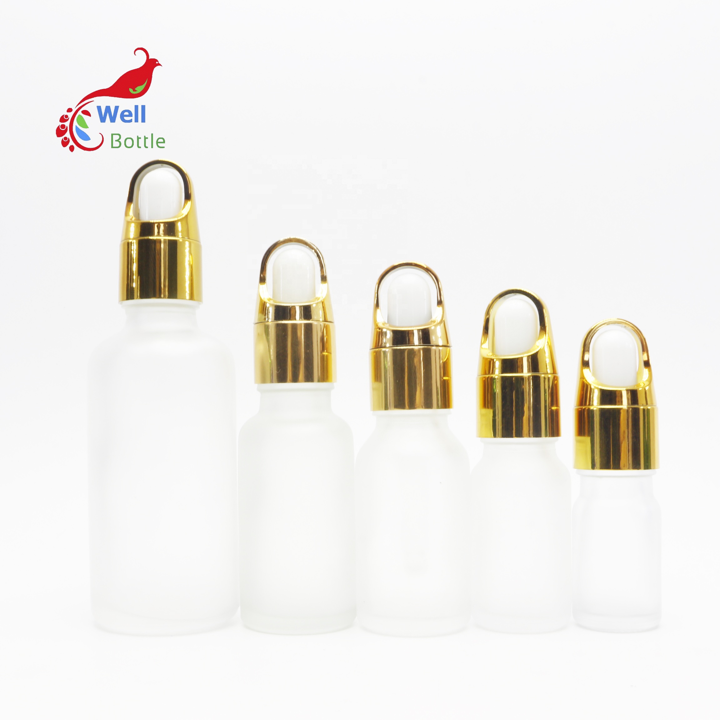 5ml 10ml 15ml 20ml 30ml 50ml 60ml 100ml perfume essential oil serum glass dropper bottle cosmetic GB-125B