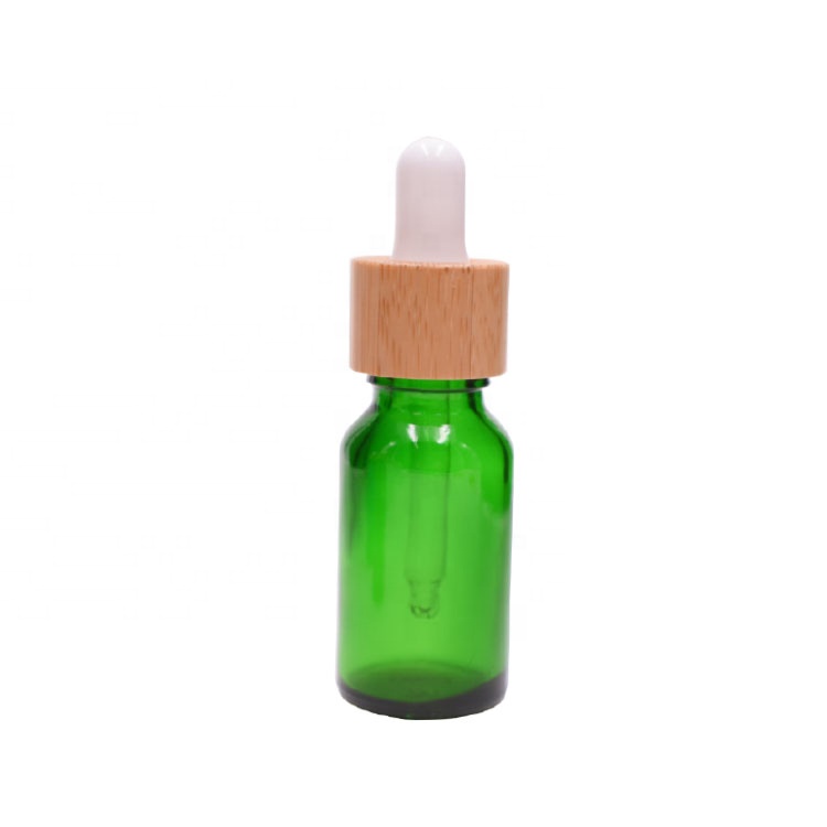 5ml 10ml 15ml 20ml 30ml colorful eco-friendly essential oil dropper bottle bamboo