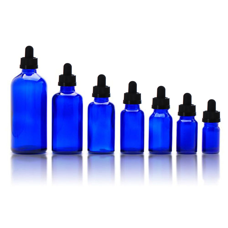 5ml 10ml 15ml 20ml 30ml glass bottle manufacture White green glass bottles with dropper 18mm childproof cap