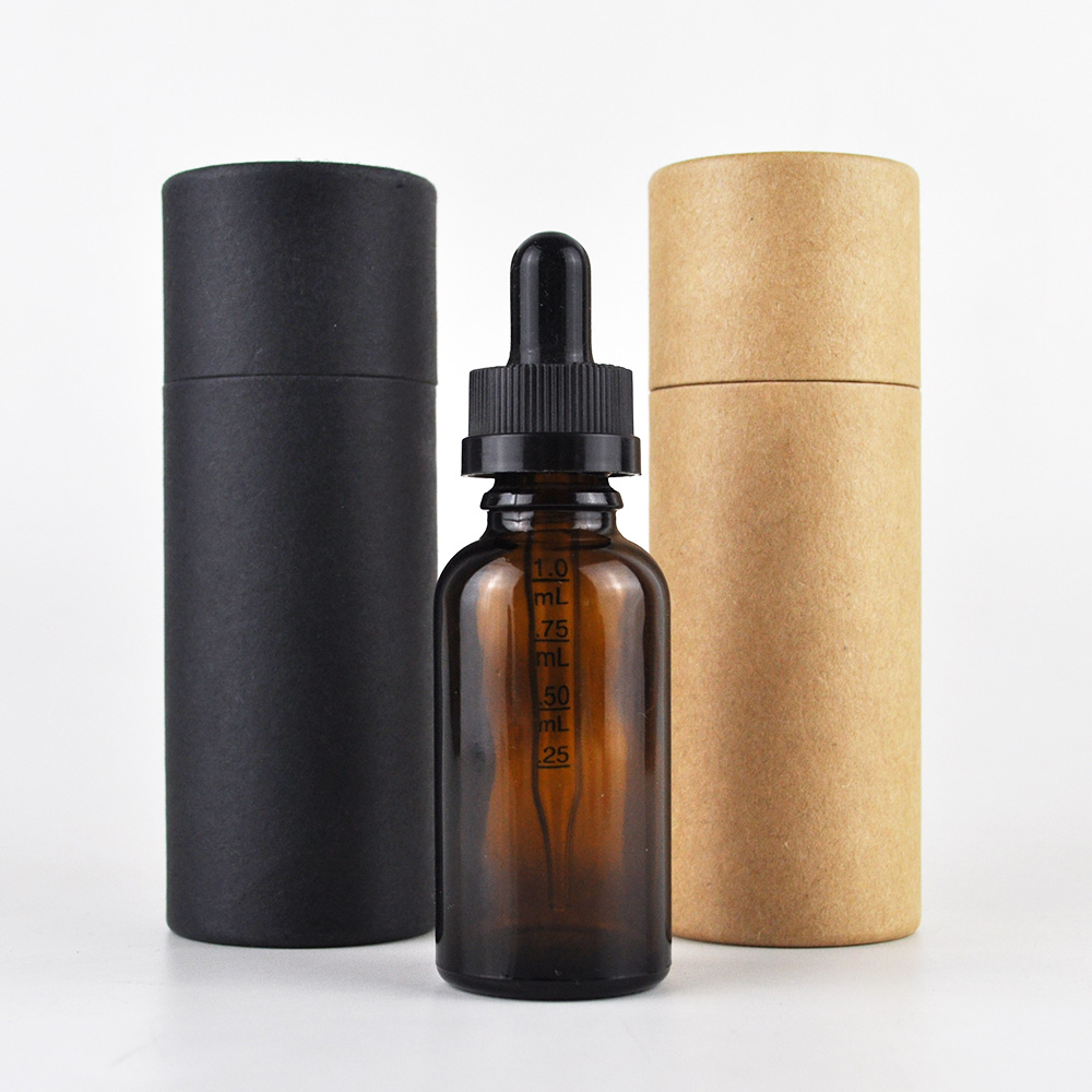 5ml 10ml 15ml 20ml 50ml 100ml matte black essential oil e vape oil 30ml black glass bottle