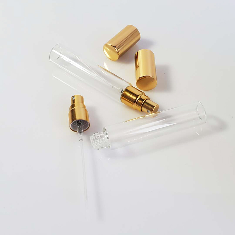 5ml 10ml 15ml 20ml Empty Luxury Personalised Female Sample Refillable Package Glass Perfume Spray Bottles