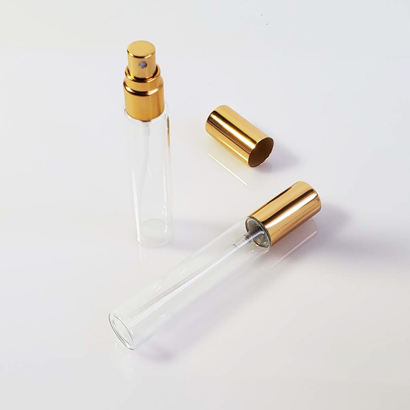 5ml 10ml 15ml 20ml Empty Mini Cheap Price Hair Oil Shampoo Toner Perfume Colored Glass Bottle Spray Pump