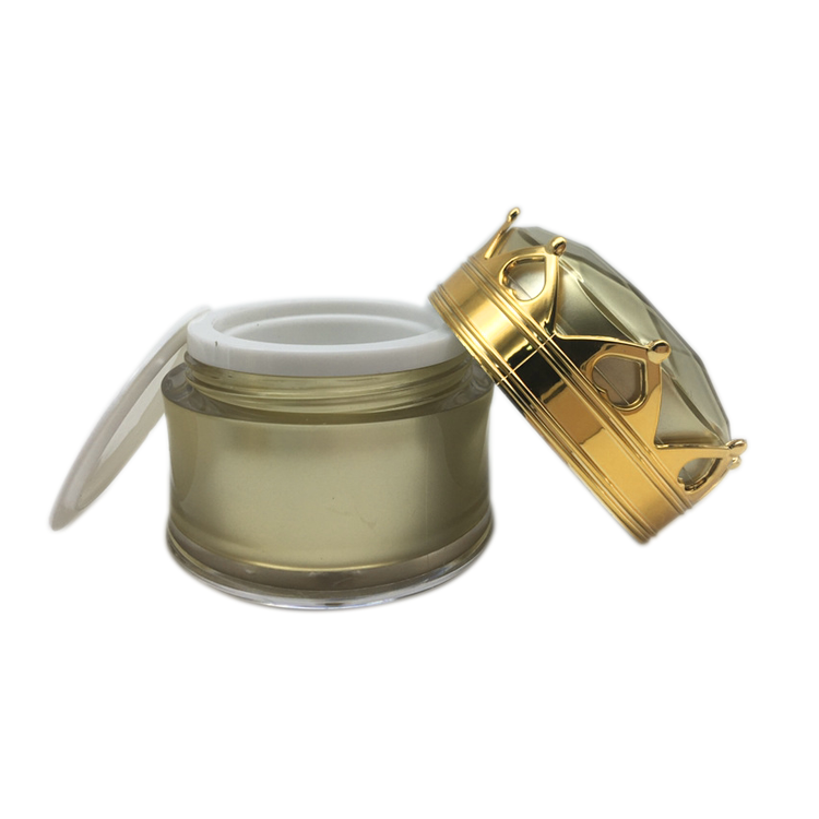 5ml 10ml 15ml 20ml Nique Pink Face Cream Jar Plastic Acrylic Cosmetic Cream Jar