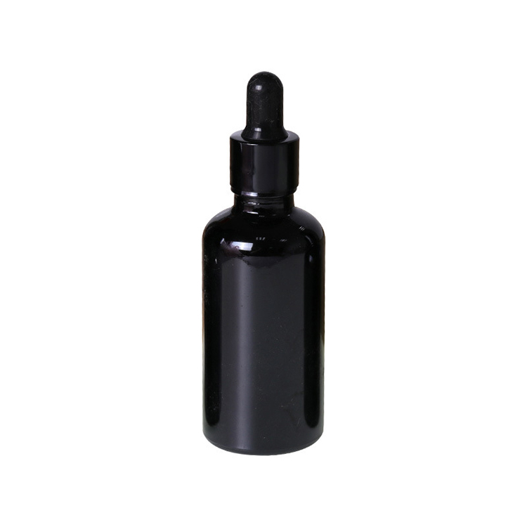 5ml 10ml 15ml 30ml 50ml 100ml glass dropper bottle cbd oil essential oil uv black glass bottle