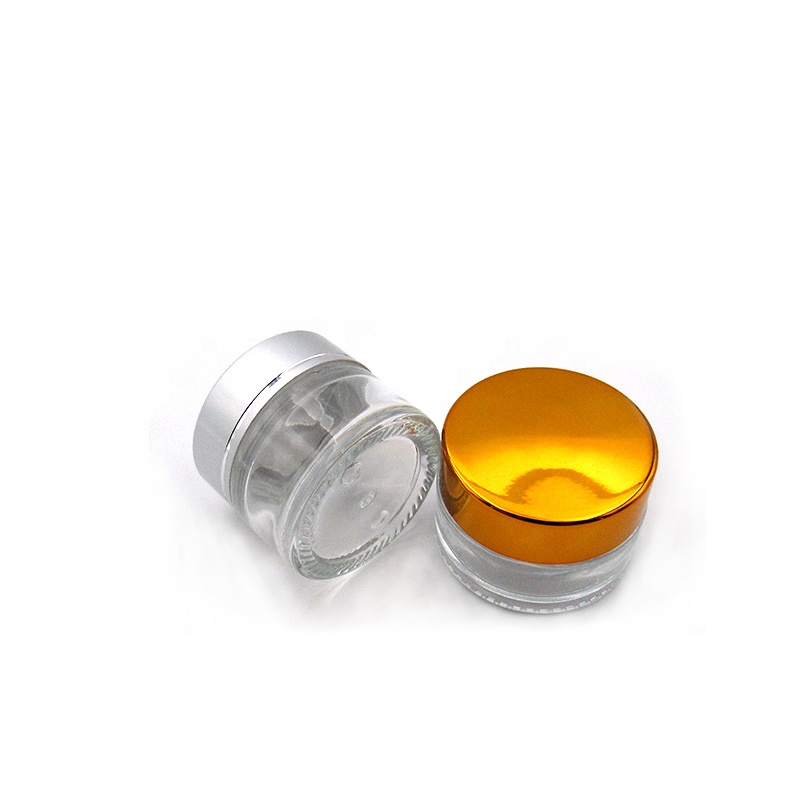 5ml 10ml 15ml 30ml 50ml 100ml matte black wide mouth cream glass jar 1oz black cream glass jar with black plastic lid