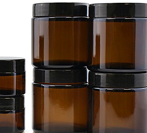 5ml 10ml 15ml 30ml 50ml 60ml 100ml 120ml amber cosmetic glass cream jars for eye cream, Cosmetics, Lotions, Body Scrubs & Balms