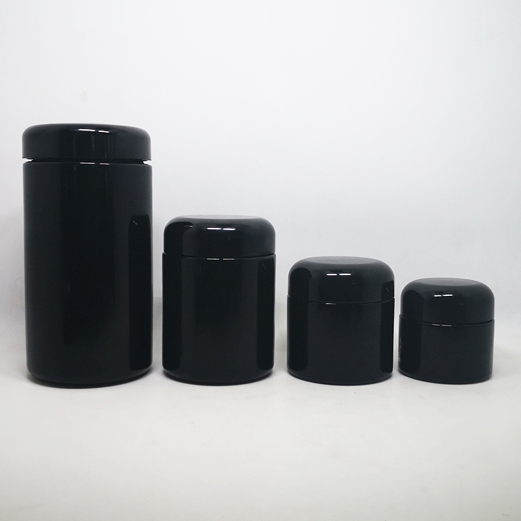 5ml 10ml 15ml 30ml 50ml 60ml 100ml 200ml 250ml uv glass jar violet for cream cosmetic