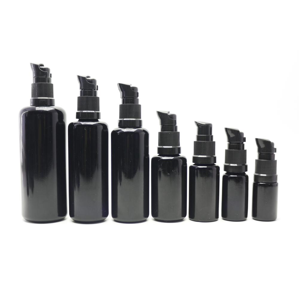 5ml 10ml 15ml 30ml 50ml 60ml 100ml uv glass lotion bottle DV-08S