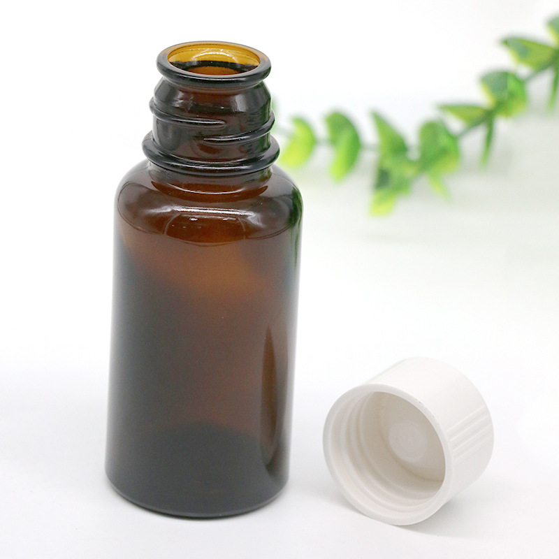 5ml 10ml 15ml 30ml 60ml 125ml glass bottle bell mouth amber Essential glass oil bottle