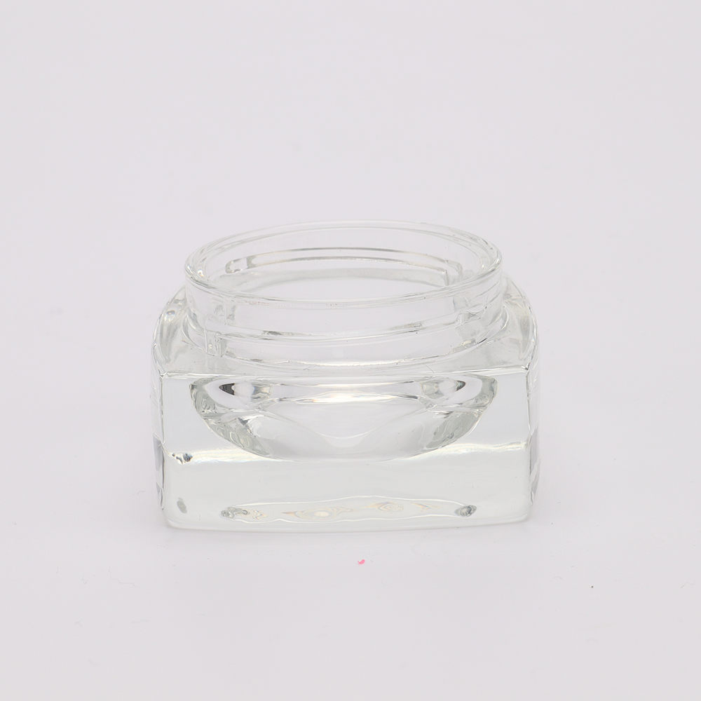 5ml 10ml 15ml 30ml Glass Manufacturer cosmetic glass packaging eye cream jar with lid