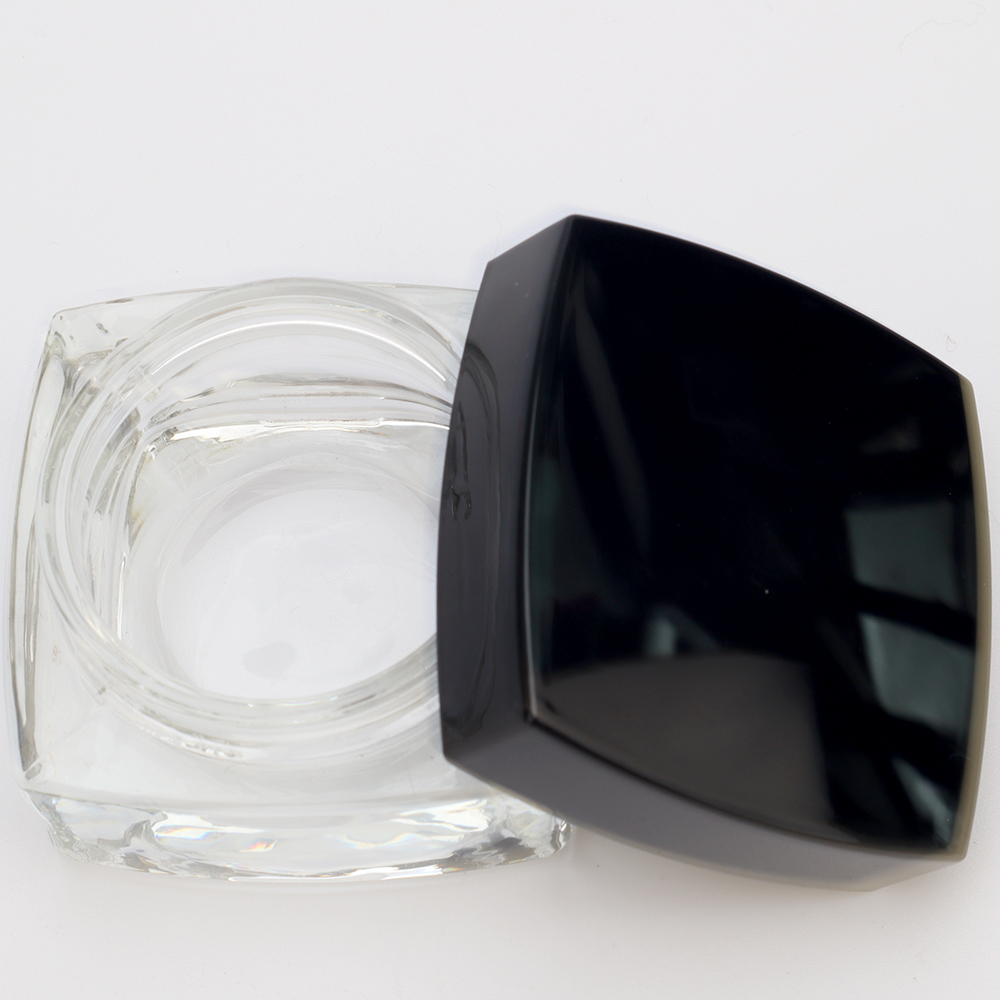 5ml 10ml 15ml 30ml Glass Manufacturer cosmetic glass packaging eye cream jar with lid