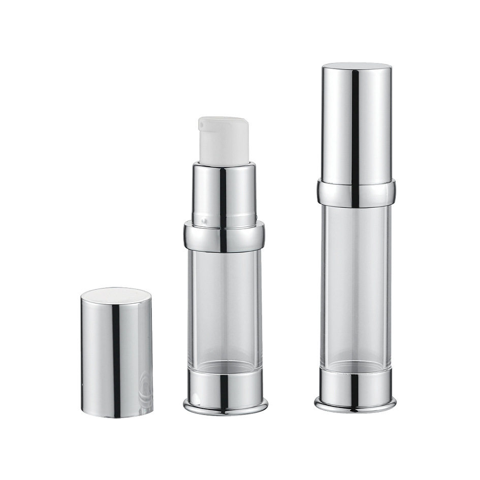 5ml 10ml 15ml 30ml Professional Airless Empty Plastic Cosmetic Lotion Airless Pump Bottle