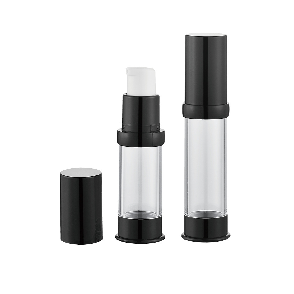 5ml 10ml 15ml 30ml Professional Airless Empty Plastic Cosmetic Lotion Airless Pump Bottle