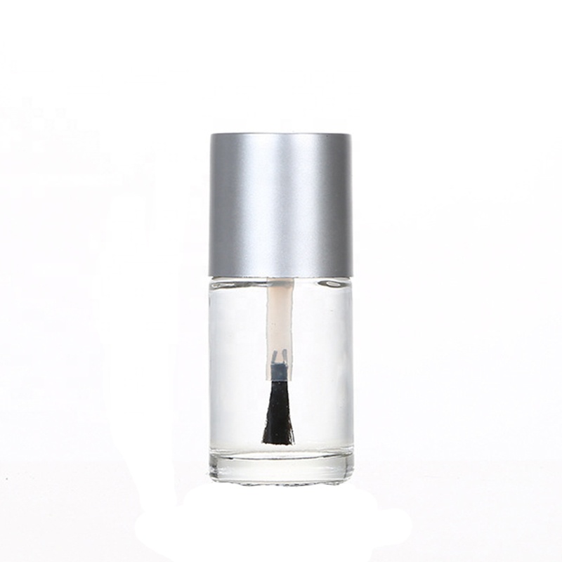 5ml 10ml 15ml Clear Glass Nail Polish Bottle with Brush