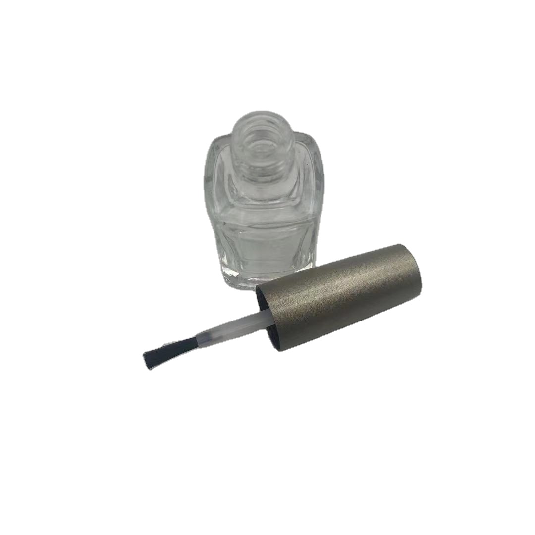 5ml 10ml 15ml Square Glass Nail Polish Bottle Manufacturer